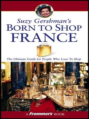 Suzy Gershman's Born to Shop France - ebook